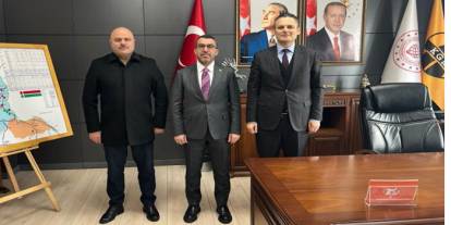 AK Parti Kars Milletvekili Adem Çalkın’dan Karayolları Bölge Müdürlüğü’ne ziyaret