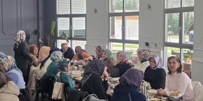 Dikiş nakış kursu kursiyerleri kahvaltıda buluştu