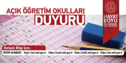 Niğde Halk Eğitimi Merkezi’nden açık öğretim öğrencilerine e-sınav duyurusu