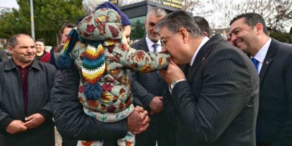 Vali Dr. Erdinç Yılmaz Sivrihisar’da coşkuyla karşılandı