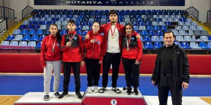 Pazarlar Spor Lisesi’nden, taekwondo il müsabakalarına damga