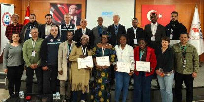 7 ülkeden gelen temsilcilere verilen uluslararası eğitim programı tamamlandı