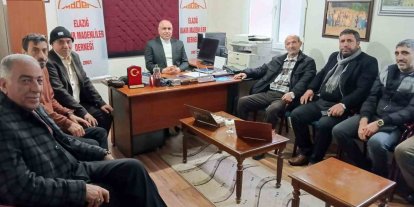 Elazığ Gezin köyü için toplantı yapıldı