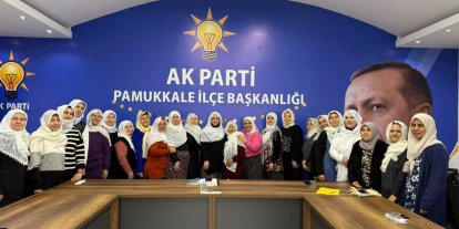 AK Partili kadınlardan Başkan Zeynep Güneş’e şalvarlı destek