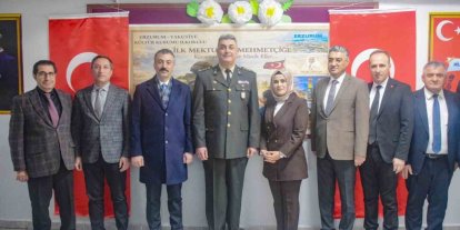 Erzurumlu minik yürekler Mehmetçiğe mektup yazdı