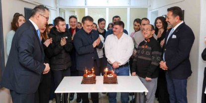 Vali Sözer özel bireylerin doğum günü sevincine ortak oldu