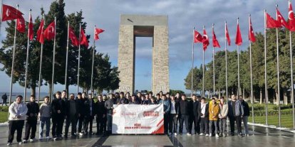 Gençler Çanakkale ruhunu yerinde yaşadı