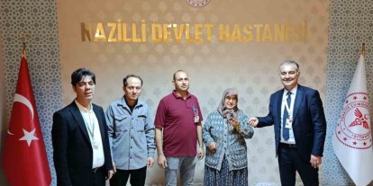 Temizlik personelinin bulduğu ziynet eşyası sahibine teslim edildi