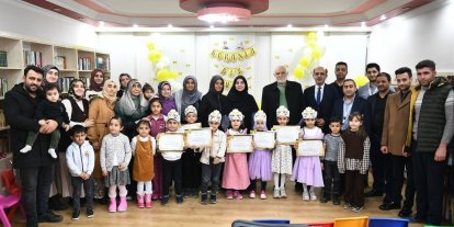 Yeşilyurt’ta minik yürekler Kur’an-ı Kerim’le buluştu