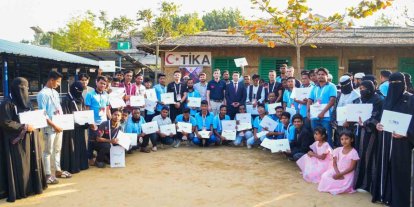 Konya Büyükşehir ve TİKA’dan Arakanlı mültecilere afet eğitimi