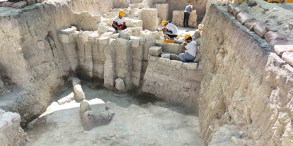 Kapadokya Alan Başkanı Aslanbay, Göreme’deki kurtarma kazılarını yerinde inceledi