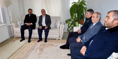 Kaymakam Soysal’dan şehit ailelerine ziyaret