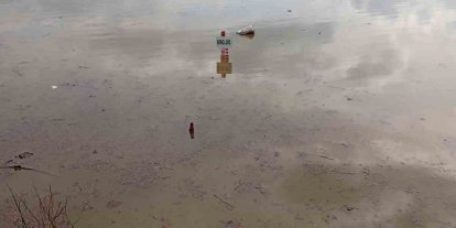 Göletler son yağışlarla doldu