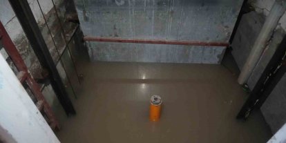 Niğde’nin Çiftlik ilçesinde yağışın ardından taşkınlar yaşandı