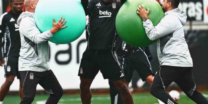 Beşiktaş kondisyon ve taktik çalıştı