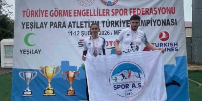 Spor A.Ş. sporcularından çifte şampiyonluk