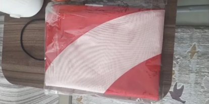 Bursa’da kuryeden bayrak hassasiyeti : Duyarlı hareket kamerada