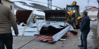 Bünyan’da şiddetli rüzgârın izleri hızla silindi