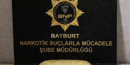Bayburt’ta 219 gram skunk ele geçirildi