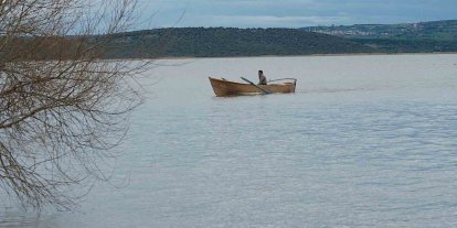 Kuraklıkla boğuşuyordu...Yağışlarla yeniden küçük Venedik oldu