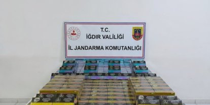 Iğdır İl Jandarma Komutanlığı’ndan kaçak elektronik sigara operasyonu