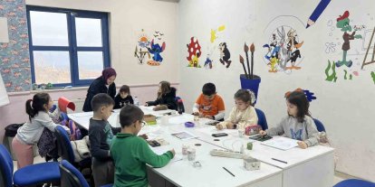 Resim kursu yoğun ilgi görüyor