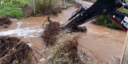 MUSKİ ekipleri taşkın riski bölgeleri anında müdahale ediyor