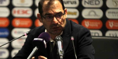 Metin Diyadin: "Çok iyi oynadığımız bir maçtı ama zorunlu değişiklikler berabere bitirdi"