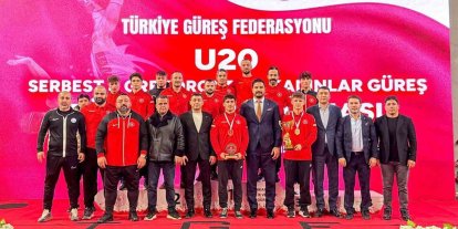 U20 Serbest Güreş Türkiye Şampiyonası sona erdi