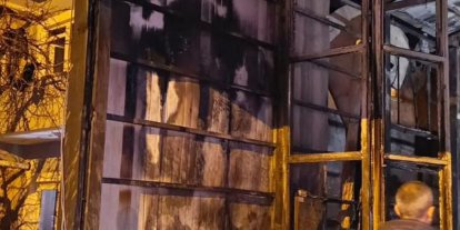 Van’da iş yerindeki yangında 1 kişi yaralandı, 2 kişi dumandan etkilendi