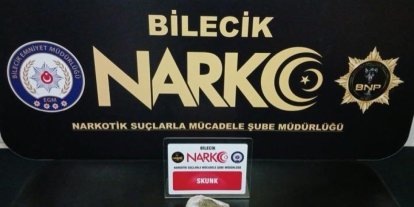 Bilecik’te skunk operasyonu: 1 gözaltı