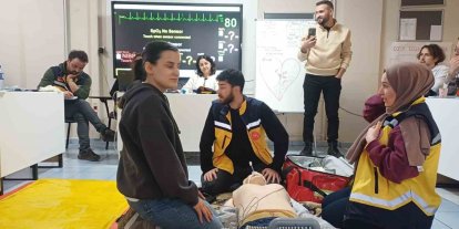 112 personeli eğitimden geçti