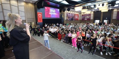 Merkezefendi’de dans ve spor tutkunları bir araya geldi