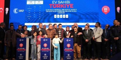 Yüzyılın Konut Projesi’nde Karaman’da bin 550 hak sahibi kura ile belirlendi