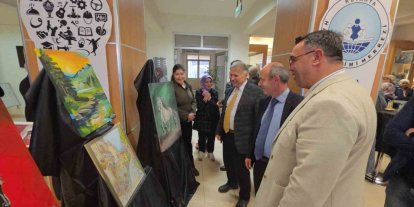 Kütahya’da resim sergisine yoğun ilgi