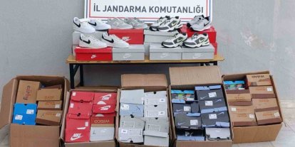 Jandarmadan replika ayakkabı operasyonu