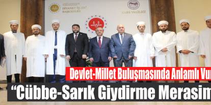 Kars’ta din görevlilerine cübbe-sarık merasimi