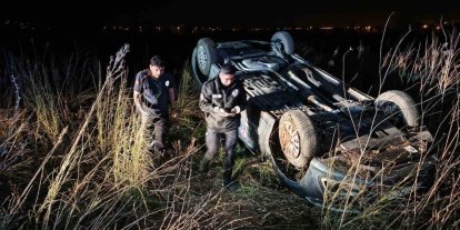 Bafra’da internet tanışıklığı kazayla bitti