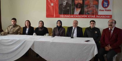 Şehit asker Erseçen için Tercan’da Mevlid-i Şerif okutuldu