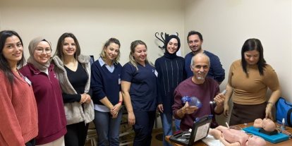 Zonguldak’ta sağlıkçılara ‘hayat kurtaran’ eğitim