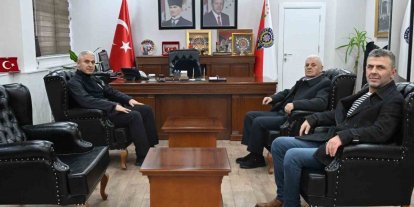 Ergüder, Şehit Polis Turgut Külünk’ün ailesini ağırladı