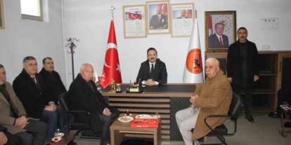 Malazgirt Kaymakamı Bayram’dan muhtarlara ziyaret
