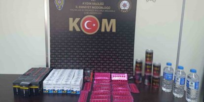 Yüzlerce makaron ele geçirildi