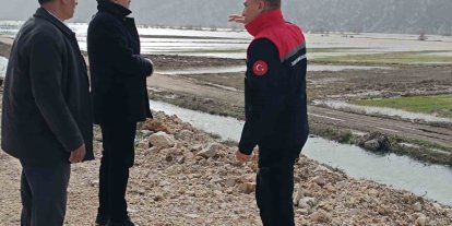 Gembos Ovası’nda taşkın sonrası inceleme