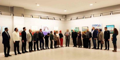 Ressam Hatice Aydoğan SANKO Sanat Galerisi’nde sergi açtı