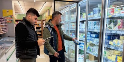 Demirözü’nde marketler denetlendi