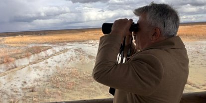 Akşehir Gölü su tutmaya başladı