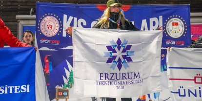ETÜ Kayak Alp Disiplini Türkiye Şampiyonası’nda çifte kupa ile zirveye yerleşti