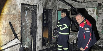 Amasya’da köy evinde çıkan yangında yaşlı kadın hayatını kaybetti