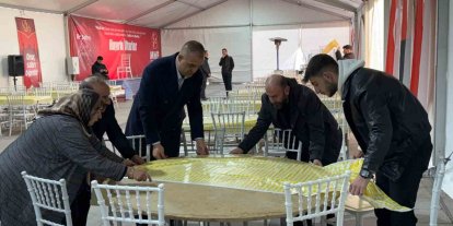 MHP’den ‘Bir sofra bin bereket’ temalı iftar otağı